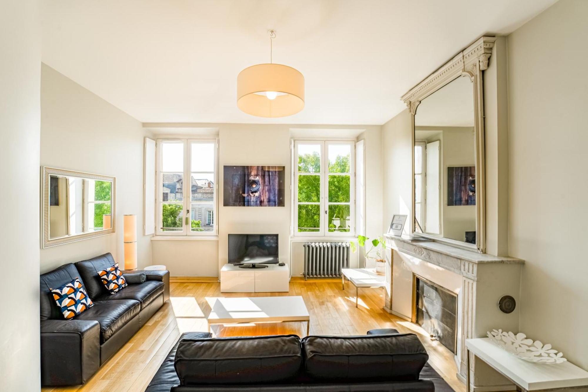 Appartement T3 De Prestige Proche Du Jardin Public De Бордо Экстерьер фото